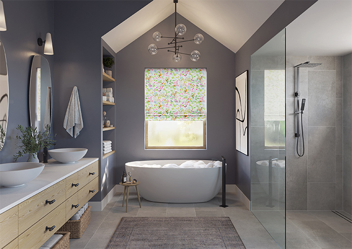 Hedgerow Velvet, Elysia - Motorised Roman Blind - Image 8